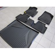 Envelope Mopar Jeep Cherokee All Weather Black Slush Mats and Cargo Tray OEM