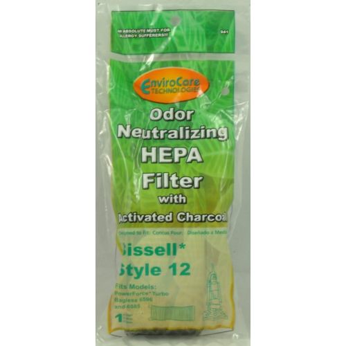  EnviroCare Bissell Style 12 Vacuum Cleaner Filter