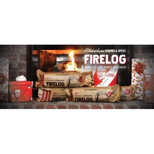  [아마존베스트]Enviro-Log KFC Fire Log - Limited-Edition 11 Herbs & Spices Fire Starter Log 5 Lbs