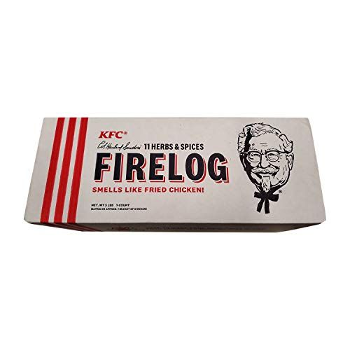  Enviro-Log KFC Fire Log - Limited-Edition 11 Herbs & Spices Fire Starter Log 5 Lbs