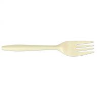 Environ Medium Weight Cornstarch Natural Fork, 1000 Count