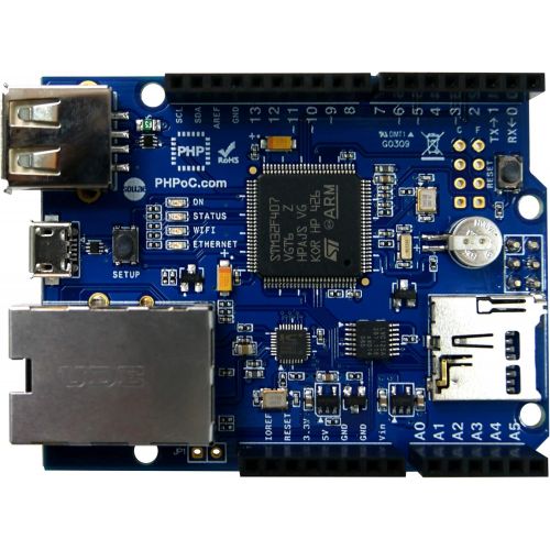  Envistia PHPoC EthernetWiFi Programmable IoT Shield for Arduino P4S-348