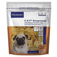 Virbac C.E.T. Enzymatic Oral Hygiene Chews for Small-Medium Dogs (11-25 Pounds)