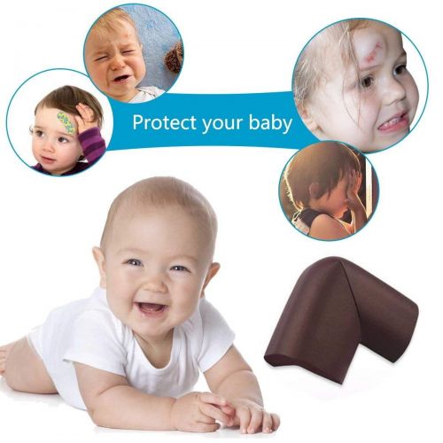  [아마존베스트]Eoney Corner Guards | Corner Protectors for Baby Safety | Furniture Table Safety Bumper | with 3M Tape(10 Pack)