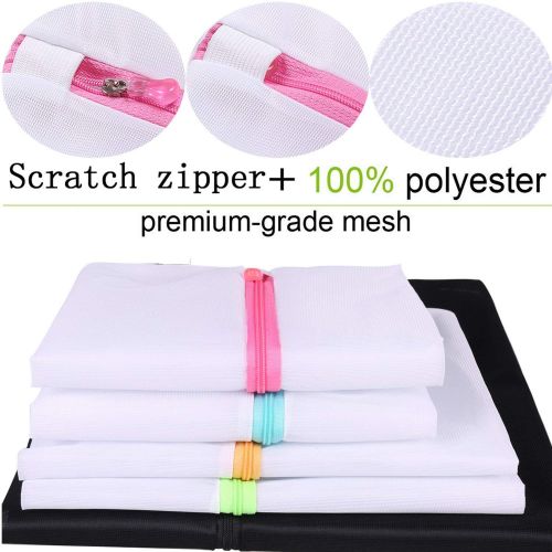  [아마존 핫딜]  [아마존핫딜]Eono by Amazon - 7 Set Waschenetz fuer Waschmaschine, Dessous und Feinwasche Waschesack, Waschebeutel aus Netzstoff Set, ideal fuer Alle Arten von Kleidung, BHs und Schuhen