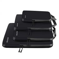 [아마존 핫딜]  [아마존핫딜]Eono Essentials 2 Set Ultra Lightweight Compression Packing Cubes Travel Expandable Packing Organizers Blue