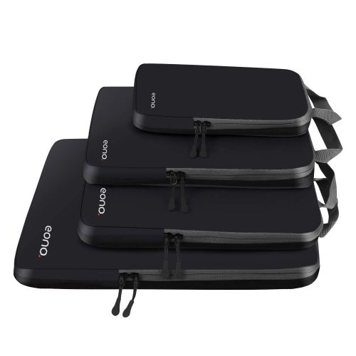  [아마존 핫딜]  [아마존핫딜]Eono Essentials 2 Set Ultra Lightweight Compression Packing Cubes Travel Expandable Packing Organizers Blue