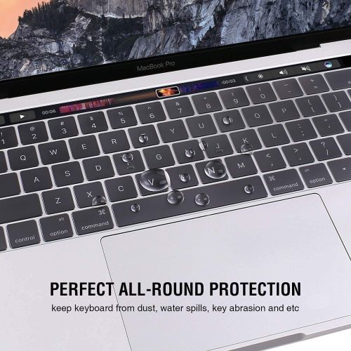  [아마존베스트]EooCoo 2020 New 13 Inch MacBook Pro M1 A2338 A2251 A2289 A2159 A1989 A1706 Hard Case Pack with Plastic Hard Shell, Keyboard Cover, Screen Protector & Cleaning Cloth WGS58 - Crystal Clear