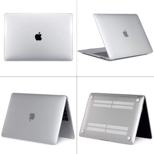  [아마존베스트]EooCoo 2019 Release New 16 Inch MacBook Pro A2141 Hard Case Pack with Plastic Hard Shell, Keyboard Cover & Screen Protector - Crystal Clear