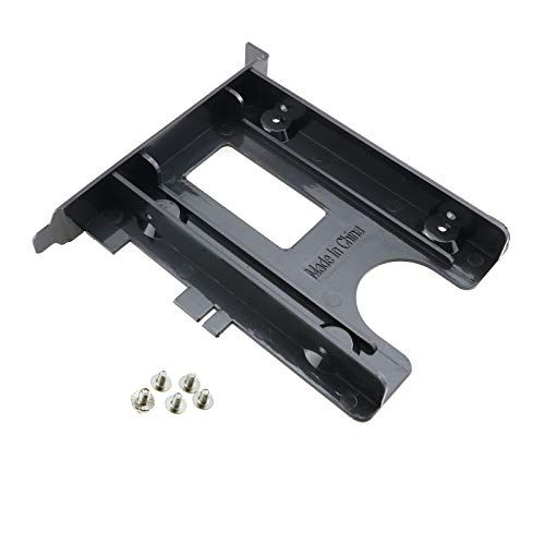  E-outstanding 2.5Inch Rear Panel Frame HDD/SSD Bracket Internal PCI Slot Expansion Rear Bracket Tray Caddy Carrier Hard Drive Enclosure Rack