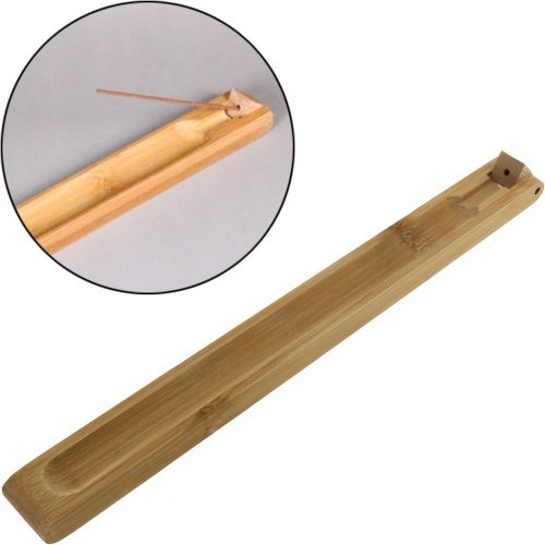  인센스스틱 E-outstanding Adjustable Incense Stick Bamboo Wood Incense Board with Trough Style Ash Catcher Home Utilities and Accessories