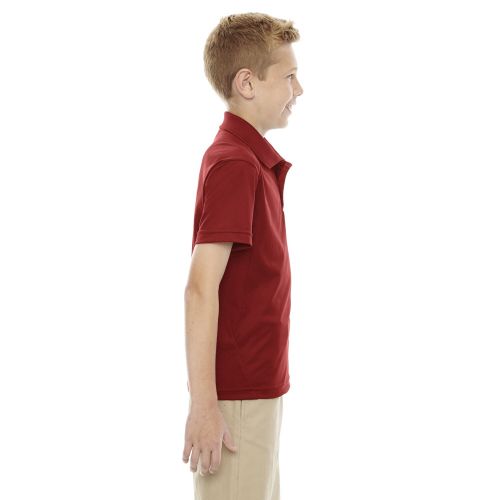  Eperformance Boys Shield Snag Protection Short-Sleeve Classic Red 850 Polo