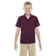 Eperformance Boys Shield Snag Protection Short-Sleeve Burgundy 060 Polo