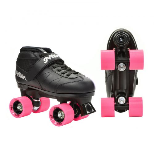  Epic Super Nitro Pink Quad Speed Roller Skates (3-piece Bundle) by Epic Skates