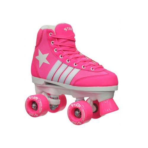  Epic Star Carina Pink High-Top Quad Roller Skates Package by Epic Skates