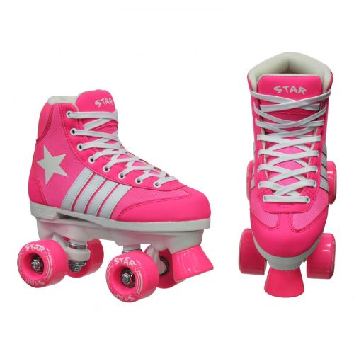  Epic Star Carina Pink High-Top Quad Roller Skates Package by Epic Skates