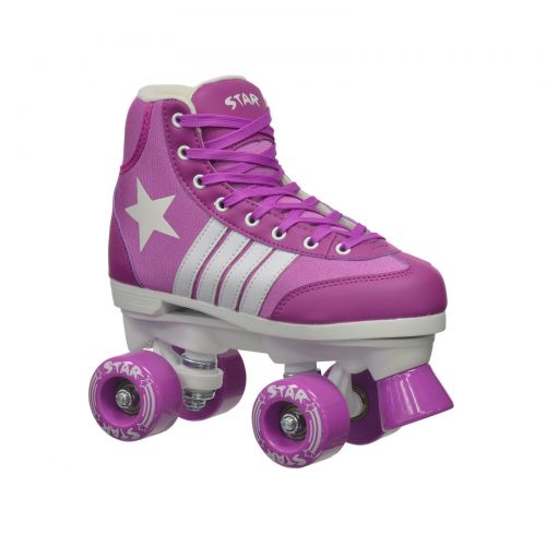  Epic Star Pegasus Purple High-Top Quad Roller Skates Package by Epic Skates