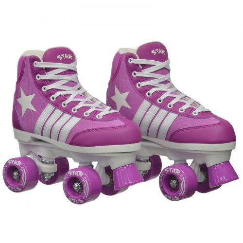  Epic Star Pegasus Purple High-Top Quad Roller Skates Package by Epic Skates