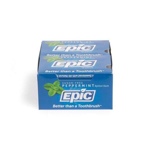  Epic 100% Xylitol-Sweetened Chewing Gum (Fresh Fruit, 1000-Count Bulk Bag)