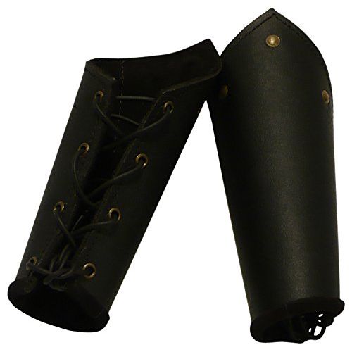  Epic Armoury Armor Venue: Knights Leather Battle Arm Guard Bracers Medieval Armor Costume