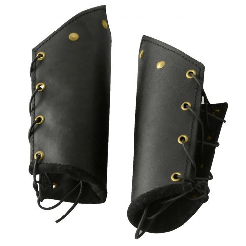  Epic Armoury Armor Venue: Knights Leather Battle Arm Guard Bracers Medieval Armor Costume