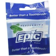 Epic Dental 100% Xylitol-Sweetened Mints, Cinnamon Flavor, 60-count tins, Pack of 10