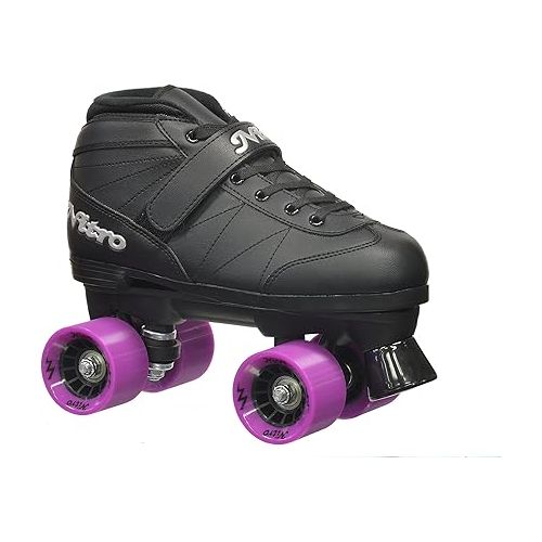  Epic Skates Super Nitro Purple Quad Speed Skates