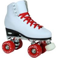 Epic Skates Classic White with Red Wheels Roller Skates