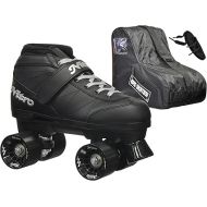 Epic Super Nitro Black Speed Skates Package