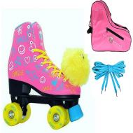 Epic Blush Roller Skates Package