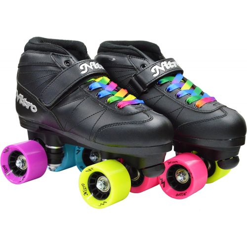  Epic Skates Epic Super Nitro Rainbow Quad Roller Skates
