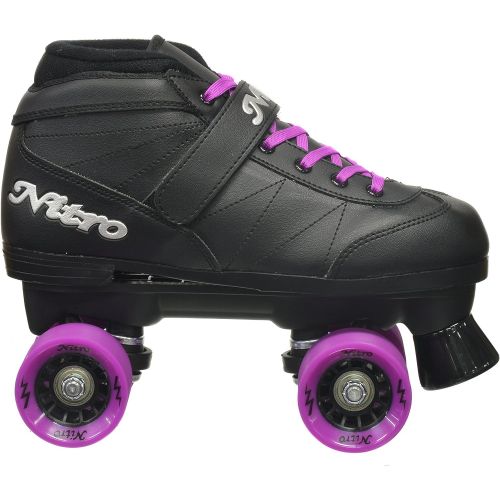  Epic Skates Super Nitro Purple Quad Speed Skates