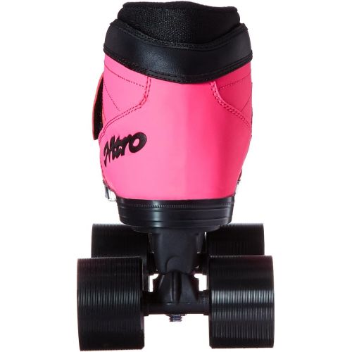  Epic Skates 2016 Epic Nitro Turbo 1 Indoor/Outdoor Quad Speed Roller Skates, Pink