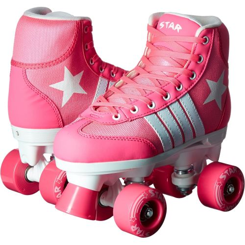  Epic Skates Star Carina Indoor/Outdoor High-Top Quad Roller Skates