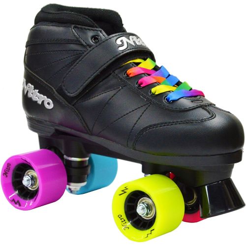  Epic Skates Epic Super Nitro Rainbow Quad Roller Skates