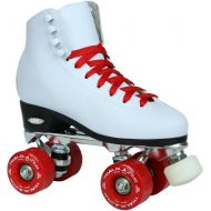 Epic Skates Classic White with Red Wheels Roller Skates