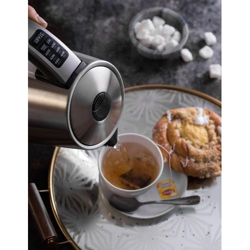  Epica 6-Temperature Variable Stainless Steel Cordless Electric Kettle