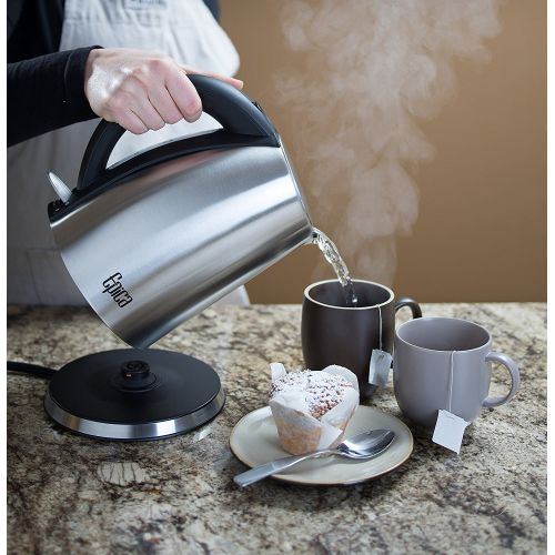  Epica Top Rated EPICA 1.75 Quart Cordless Electric Stainless Steel Kettle ...