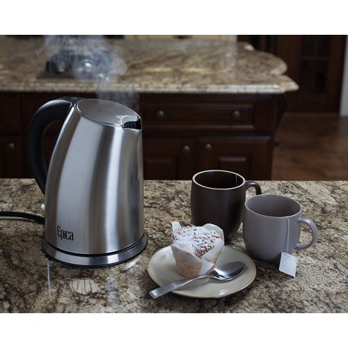  Epica Top Rated EPICA 1.75 Quart Cordless Electric Stainless Steel Kettle ...