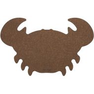 Epicurean Cutting Surfaces Novelty Series Cutting Board, Crab, Nutmeg