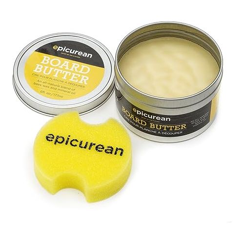  Epicurean EPI-BUTTER Cutlery Board Butter, Silver