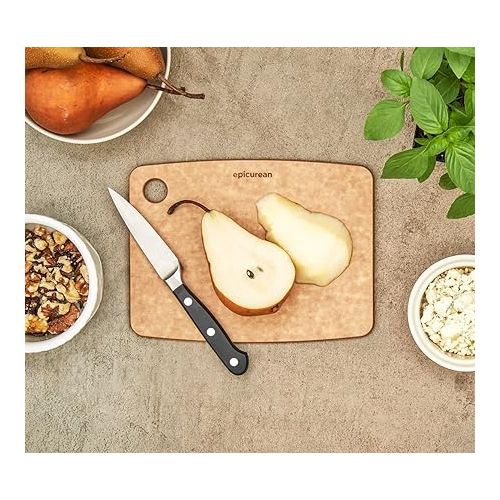  Epicurean Kitchen Series Cutting Board, 8-Inch × 6-Inch, Natural