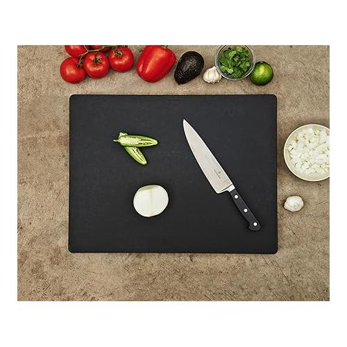  Epicurean Big Block Series 21-by-16-by-1-Inch Thick Cutting Board with Cascade Effect, Slate/ Natural