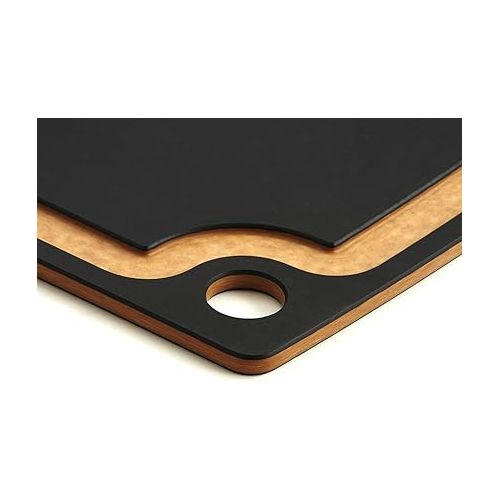  Epicurean Gourmet Series Cutting Board with Juice Groove 14.5-Inch by 11.25-Inch, Slate/Natural