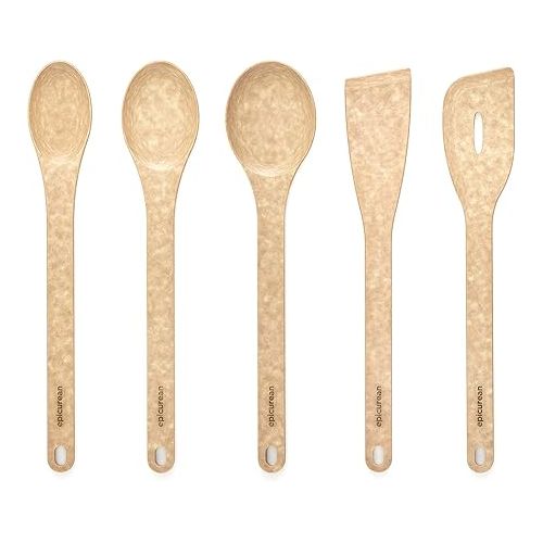  Epicurean Kitchen Series Cooking Utensils, Angled Turner, Natural