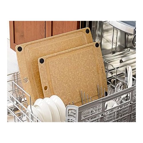  Epicurean All-In-One Cutting Board with Non-Slip Feet and Juice Groove, 14.5