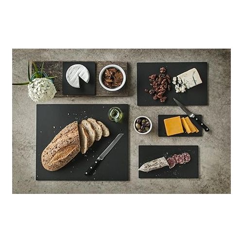  Epicurean Display Series Serving Board, 13.75-Inch x 8-Inch, Slate