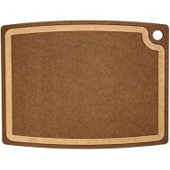 Epicurean Gourmet Series Cutting Board with Juice Groove, 19.5-Inch by 15-Inch, Nutmeg/Natural