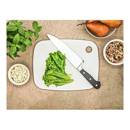  Epicurean Recycled Poly Cutting Board, 11.5-Inch by 9-Inch, White