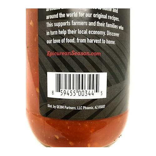  EPICUREAN SEASON Puttanesca Pasta Sauce, 24 OZ